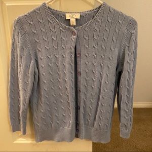 ❤️ cutest y2k light blue cardigan